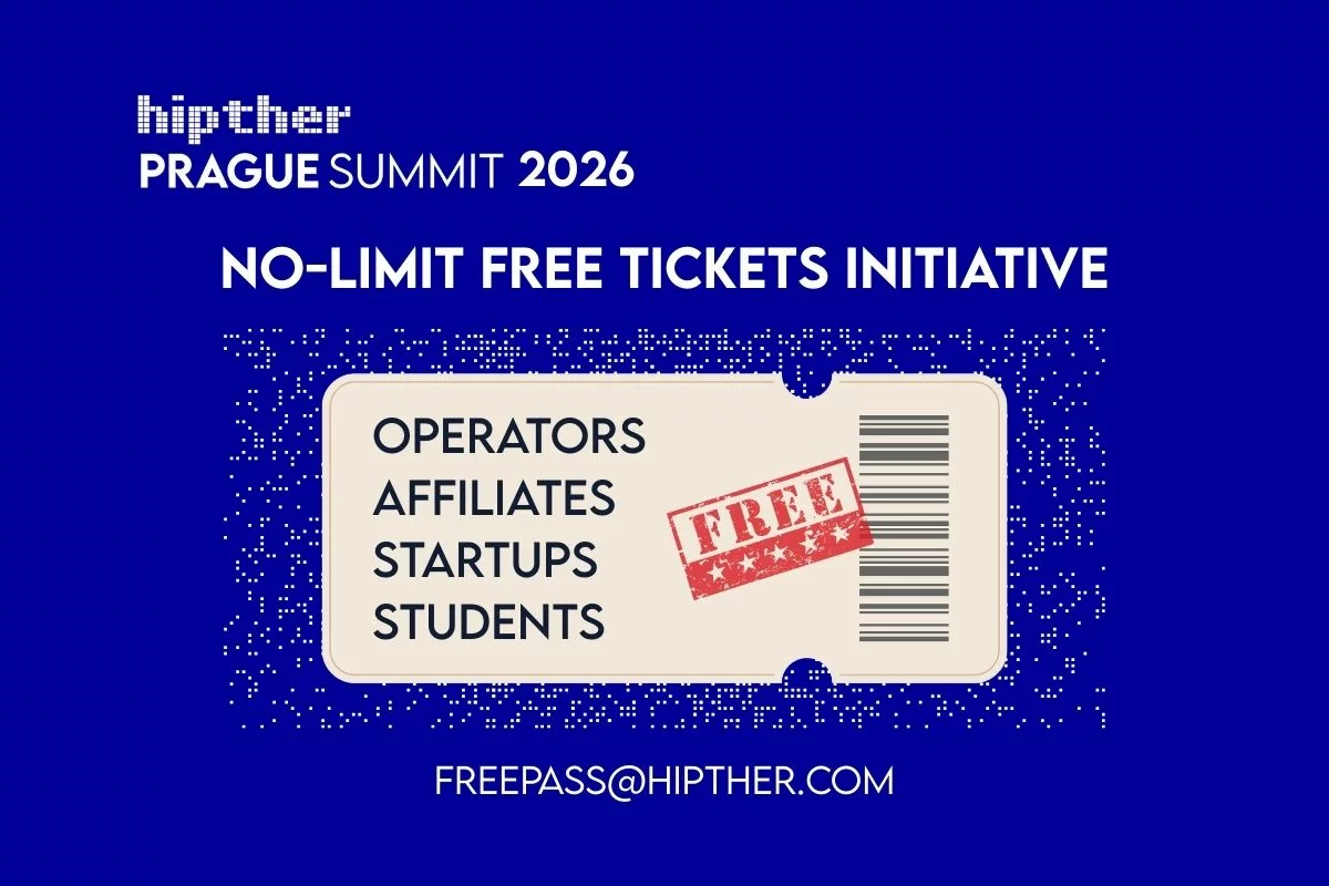 HIPTHER Prague Summit 2026 launches No-Limit Free Tickets initiative for operators, affiliates, startups, students - 1