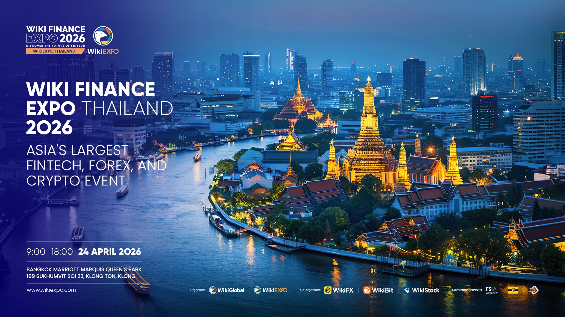 Wiki Finance Expo Thailand 2026 to unfold in Bangkok this April, spotlight on Southeast Asia’s fintech, web3 growth - 1