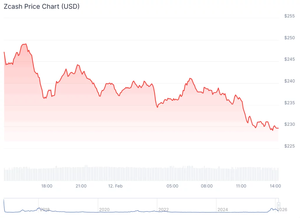Zcash faces potential 66% decline as large holders reduce stakes by 38% - 3
