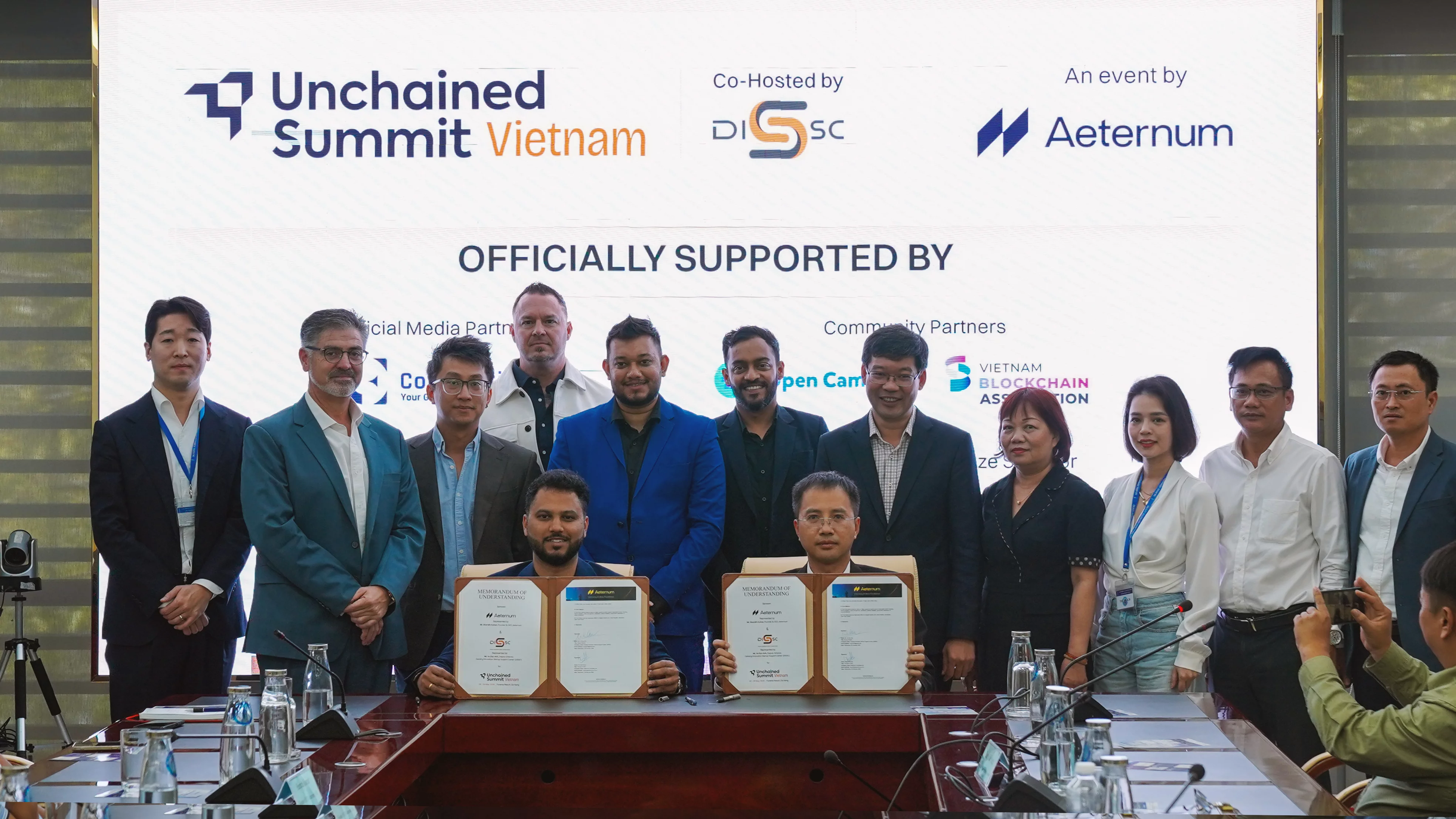 Aeternum and Da Nang government officials bring Unchained Summit to Da Nang - 2