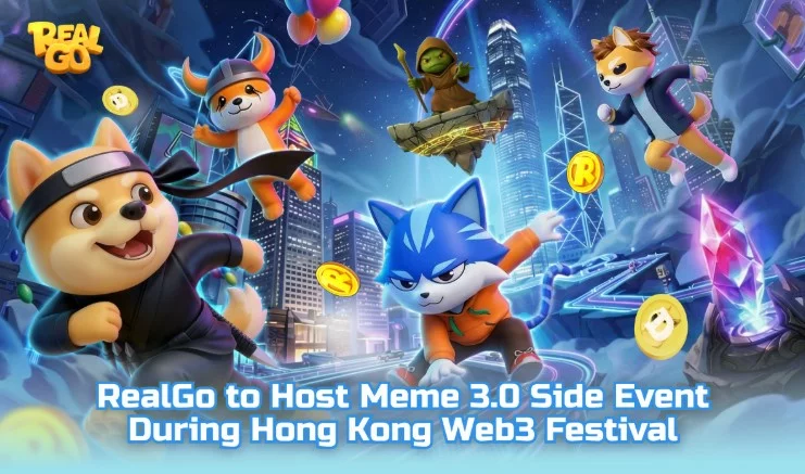 RealGo to host Meme 3.0 side event during Hong Kong Web3 Festival - 2