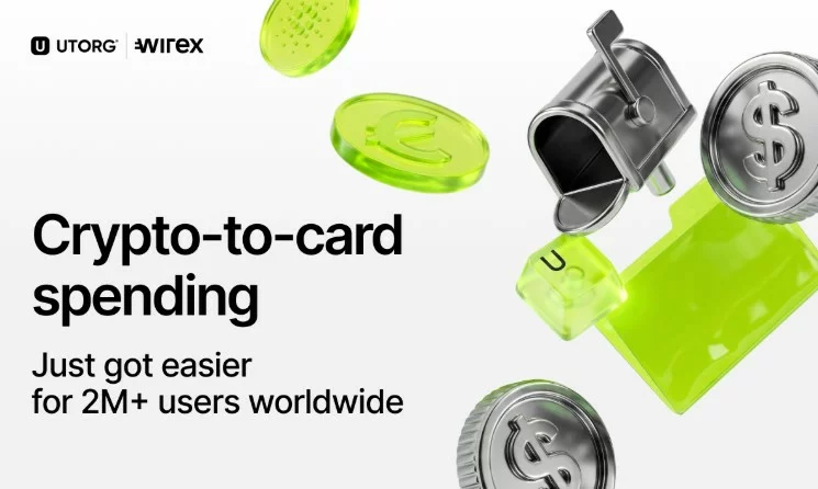 Wirex and Utorg bring seamless crypto-to-card spending to 2m+ users worldwide - 2