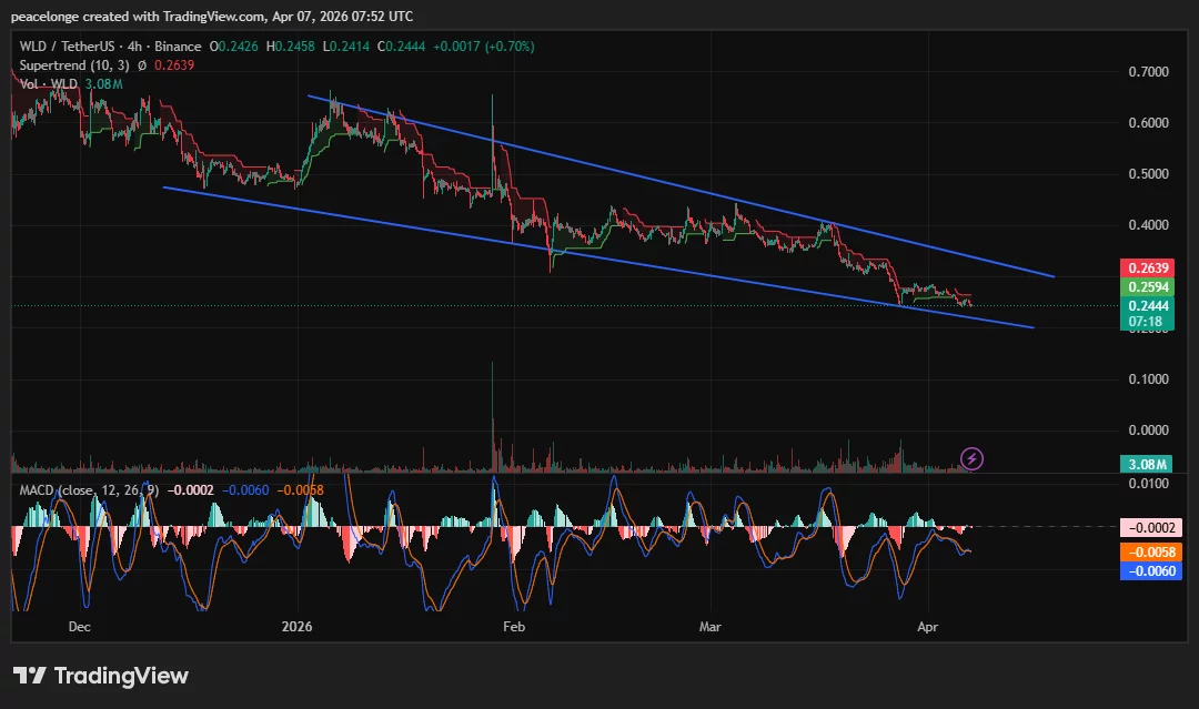 Will Worldcoin price set a new all-time low despite Eightco's $326M bet? - 1