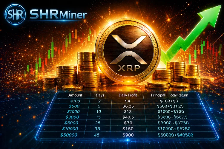 XRP market sentiment heats up: SHR Miner cloud mining platform offers crypto participants a new path to easily earn $13,500 in returns - 3