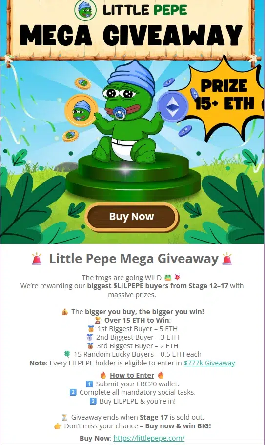 Little Pepe nears presale finish as funding surpasses $28m - 3