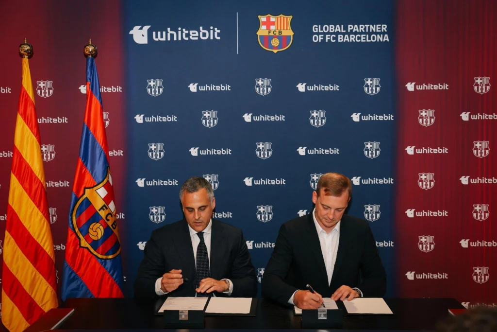 WhiteBIT and FC Barcelona announce five-year agreement to drive global innovation in sport - 3