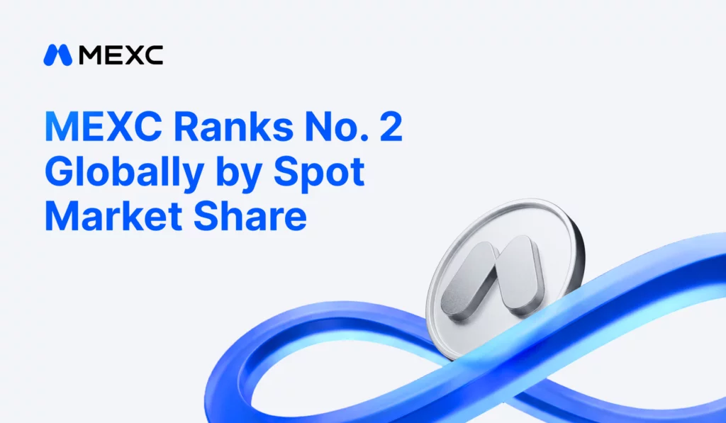 MEXC ranks number 2 globally by spot market share, tokeninsight reports - 3