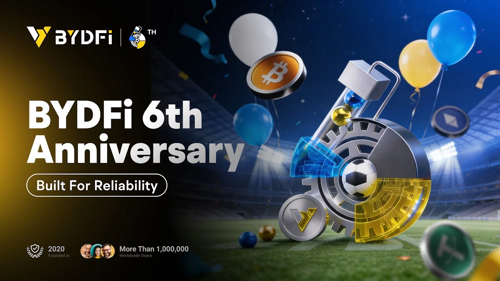 BYDFi marks 6th anniversary with month-long celebration, built for reliability - 2