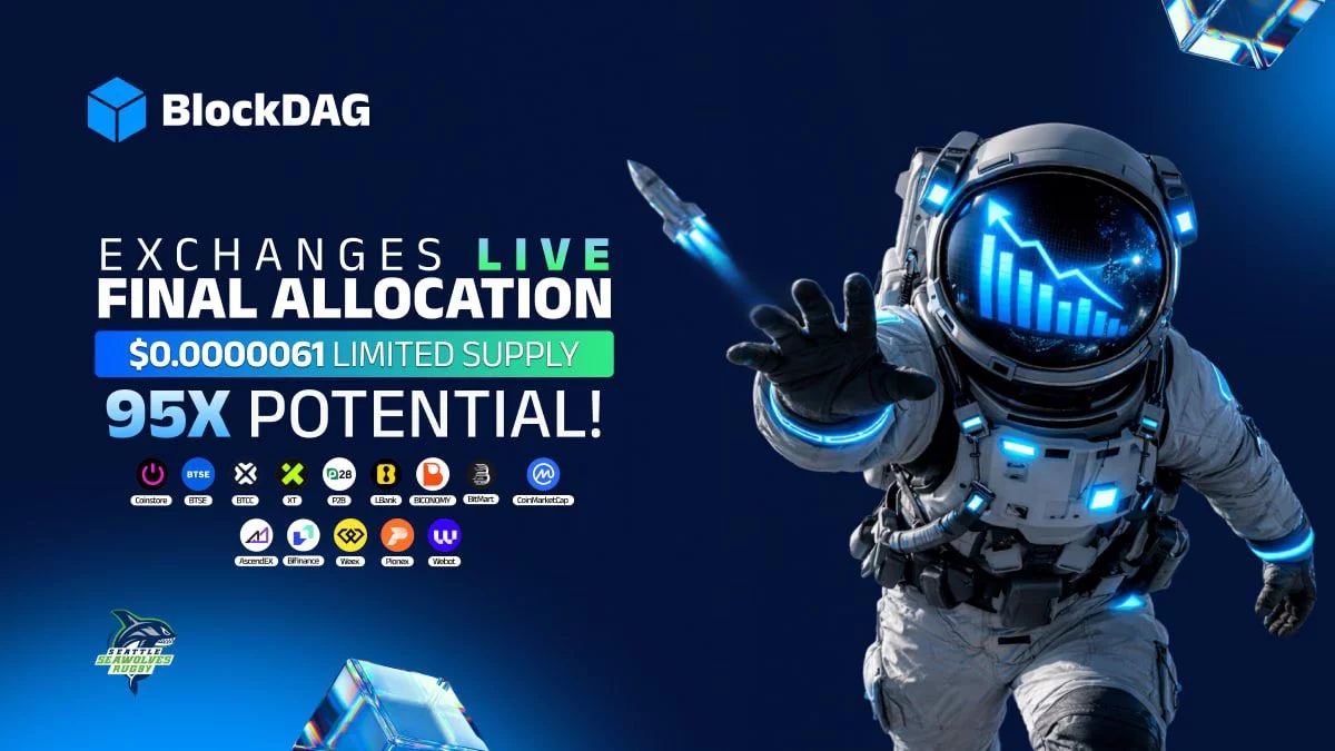 BlockDAG could be the new giant: $300m market cap reached, live on BitMart, XT.com, and more - 2