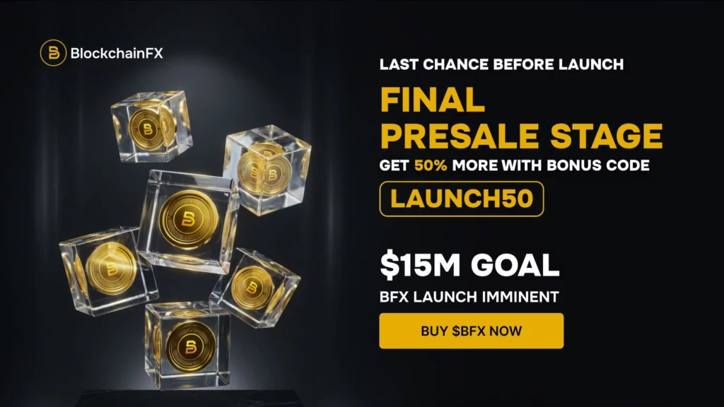 BlockchainFX final presale stage offers 50% bonus: Leading crypto presale to buy now as BNB trades around $600 - 5