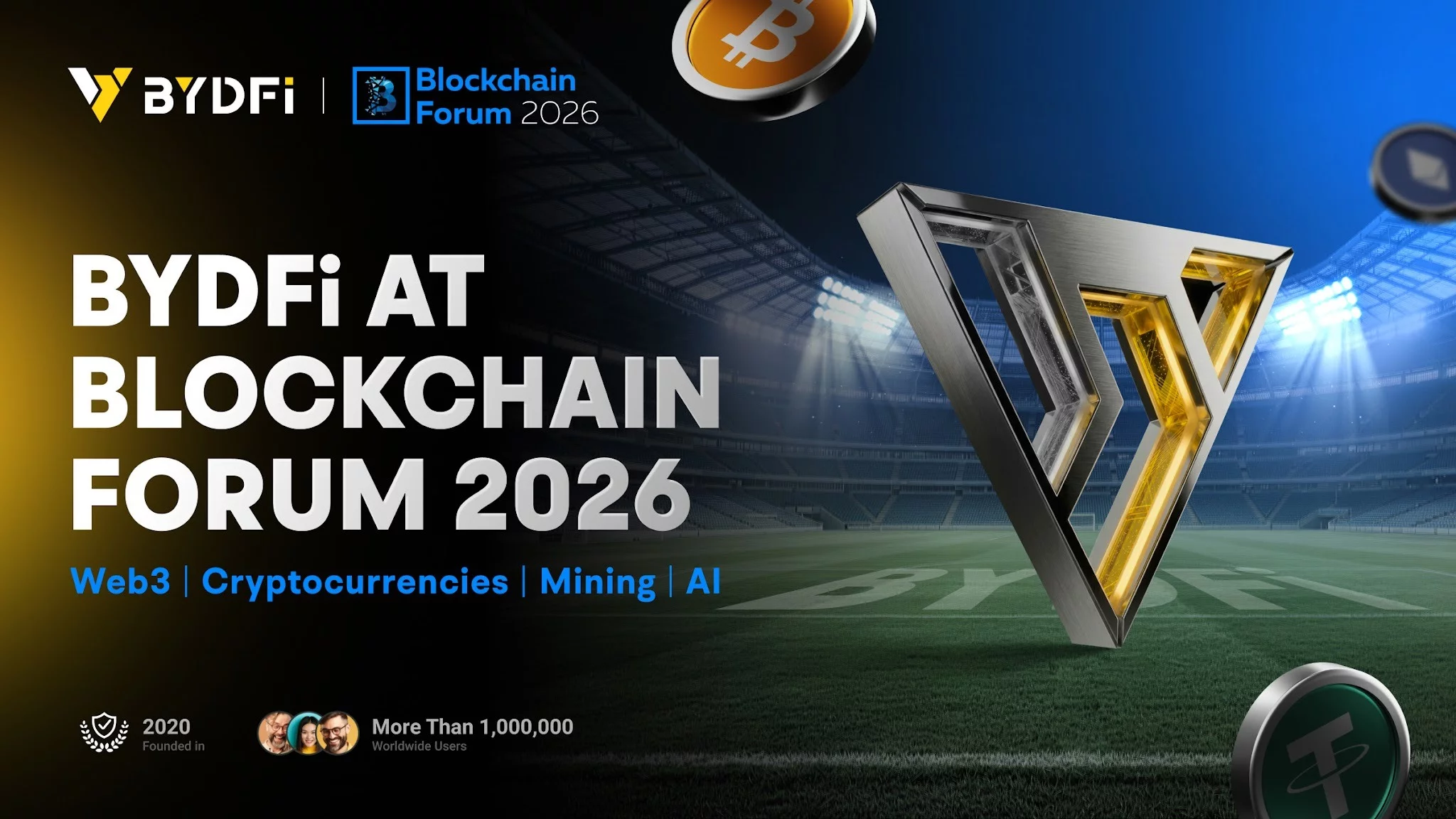 BYDFi joins Blockchain Forum 2026 in Moscow as a sponsor, engaging the web3 and AI ecosystem - 2