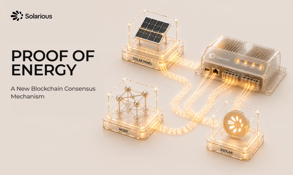 Solarious introduces proof-of-energy, a new blockchain consensus mechanism tied to physical energy production  - 3