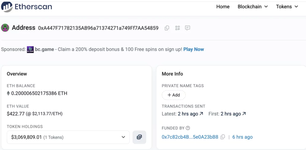 Source: Etherscan
