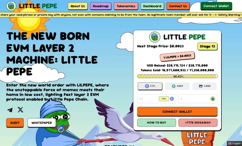 If Ethereum reclaims $3,500 from its current $2.3k level, smaller caps like Little Pepe could deliver 10x–40x faster gains - 3