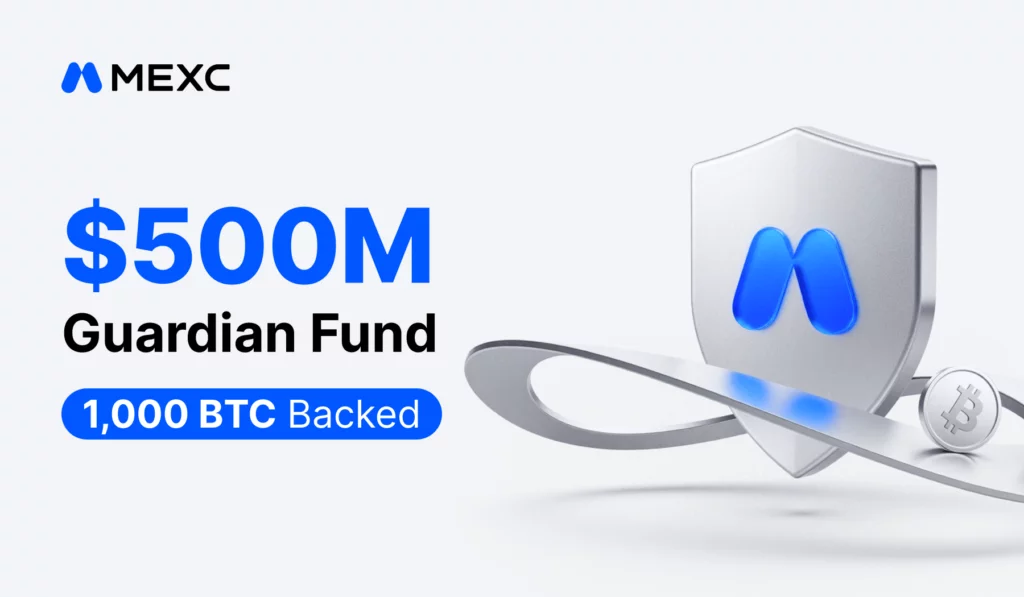 MEXC commits to $500m Guardian fund expansion, acquires 1,000 BTC to strengthen user protection - 4