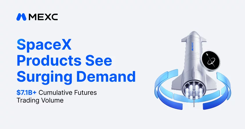 MEXC SpaceX products see surging demand as cumulative futures trading volume surpasses $7.1 billion - 3