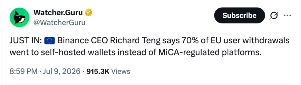 Nobody needed exchanges to begin with - 2