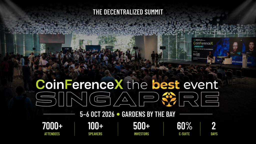CoinFerenceX and the best event join forces to launch "CoinFerenceX The Best Event Singapore," the decentralized summit - 3