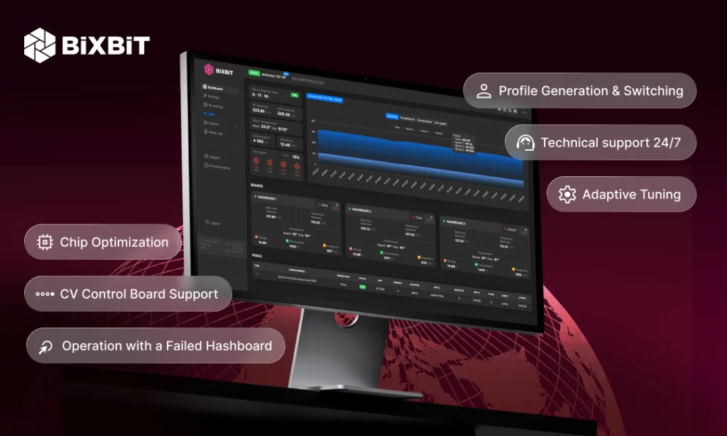 BiXBiT launches Antminer Firmware with up to 40% hashrate gains and integrated mining management - 3