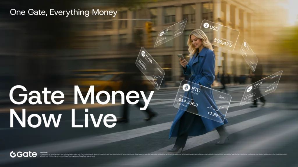 Gate money banner.
