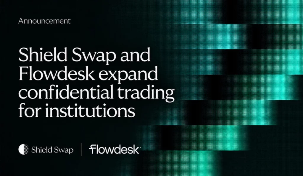 Shield Swap and Flowdesk partnership.